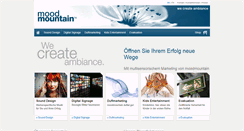Desktop Screenshot of moodmountain.ch